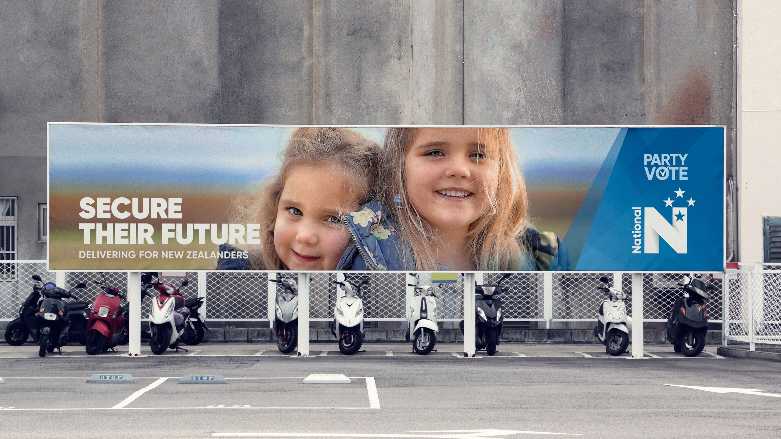 Tried-and-True-Design-Auckland-National-Party-Billboard-Young-Girls