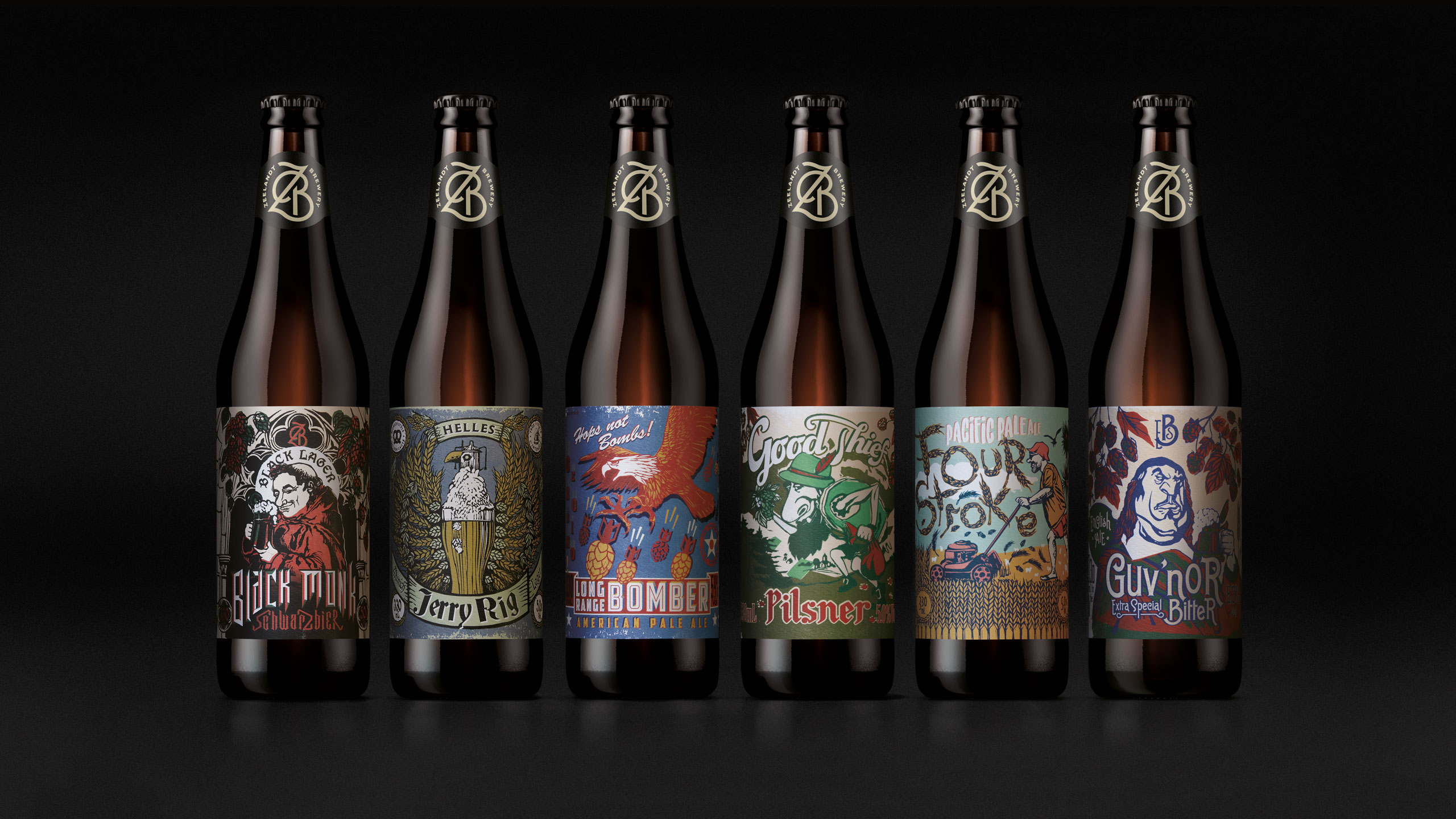 Tried-and-True-Design-Auckland-Zeelandt-rebrand-beer-line-up