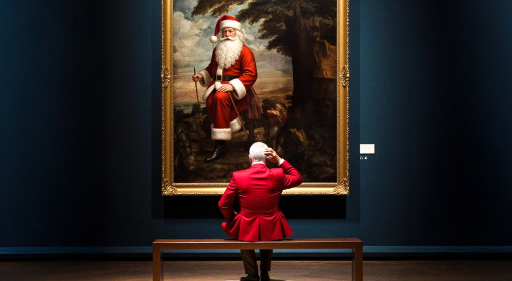 How would Santa turn up in 2025