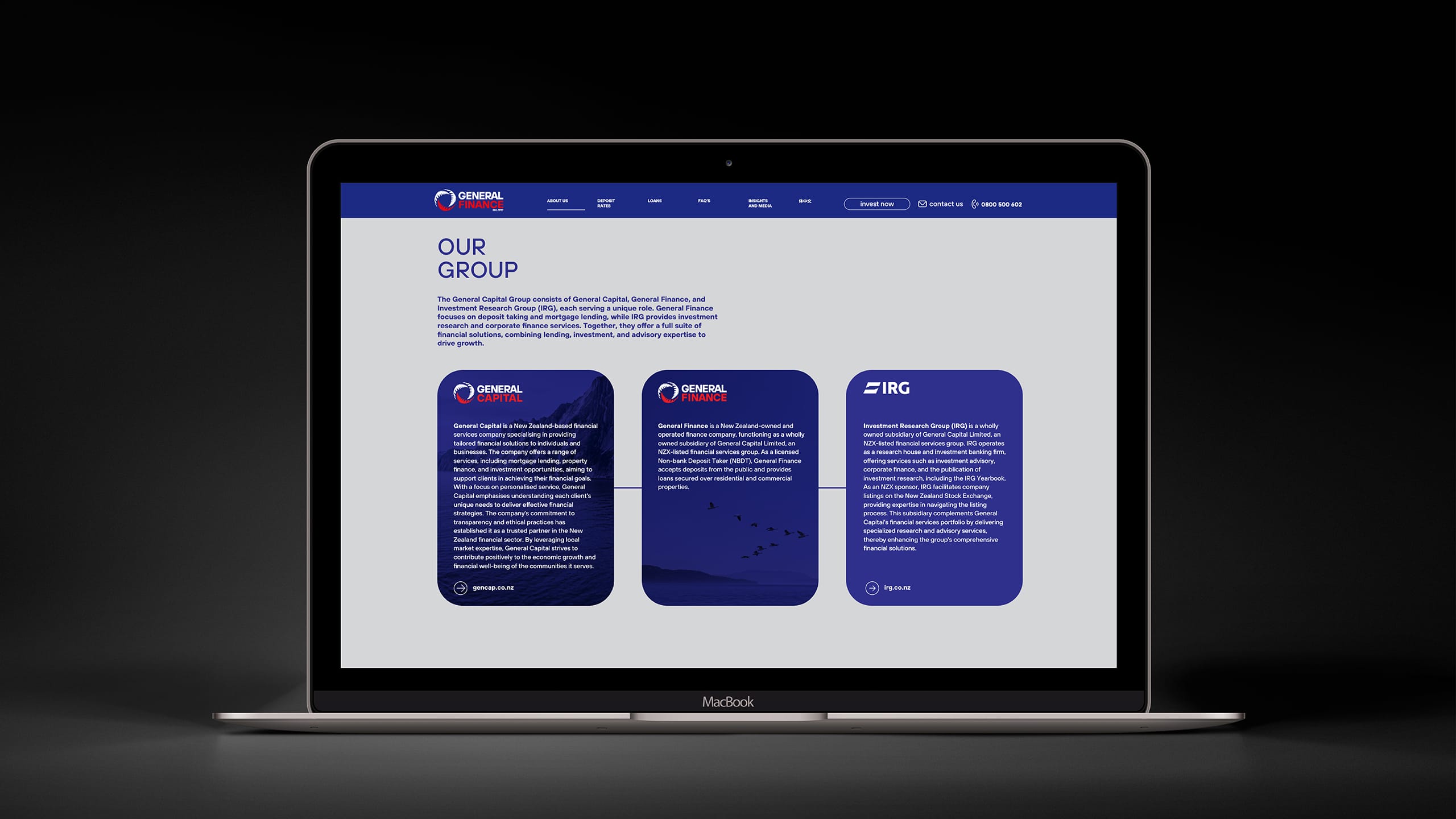 T&T Web - Case Study - General Finance36A
